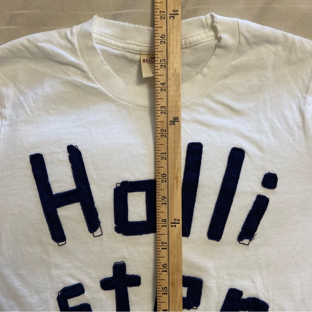 Hollister bird patch-stitch letter short sleeve size L vintage - Picture 7 of 10